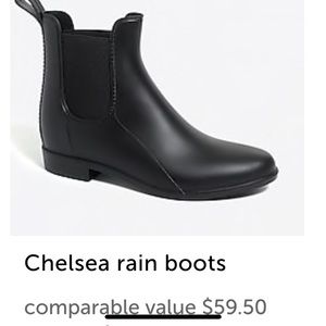 Chelsea rain boots - J. CREW - price negotiable